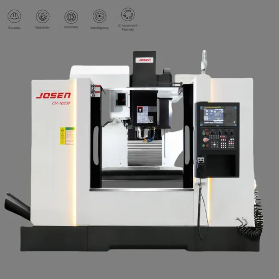 Factory Direct Supply High Accuracy 3-Axis 4-Axis 5-Axis Vertical Machining Center CV1055f