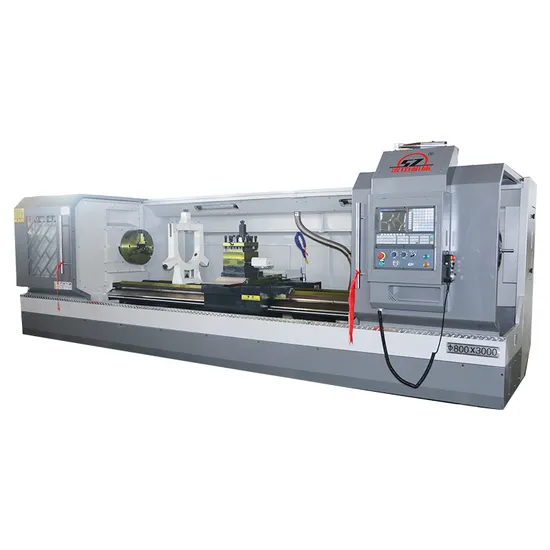 Good Quality Ck6180 Ck61110 Ck61125 CNC Lathe Machine with Hongda 280mm Square Tool Holder