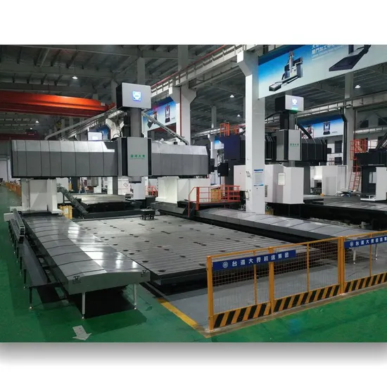 Taiwan Dawei Heavy Duty Durable Gantry Milling CNC Machining Center Gmc12052
