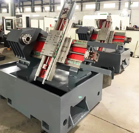 Gas Cylinder CNC Threading Machine Thread Lathe Machine CNG Tube Trailer Neck Threading Machine