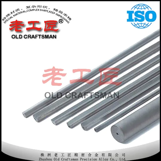 Hot Sale Tungsten Carbide Cylinder Bars Rods with Coolant Hole