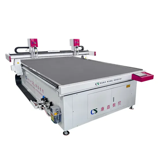 Double Head Vibrating Knife Rubber EVA Cutting Machine