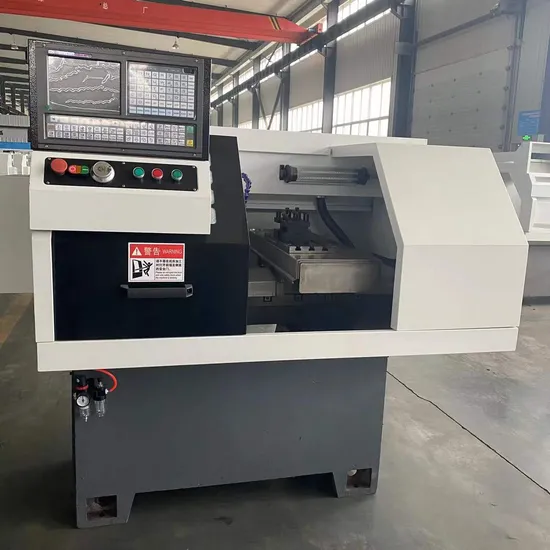 Horizontal CNC Lathe Machine with Automatic Precision Metal Cutting Capabilities