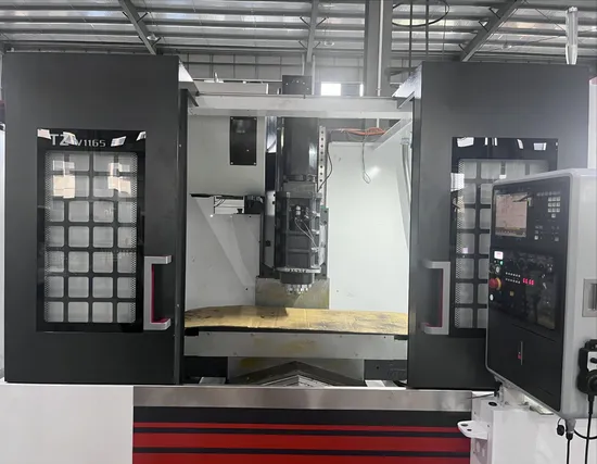 High Efficiency CNC Milling Machine for Hard Metals and Alloys
