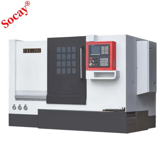CNC Lathe Machine for Large Parts Processing Tck56 Fanuc CNC Lathe Machining