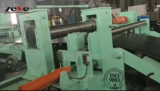 Full Automatic Shearing Machine Rewinder Straighten Slitter and Cut to Length Machine Line
