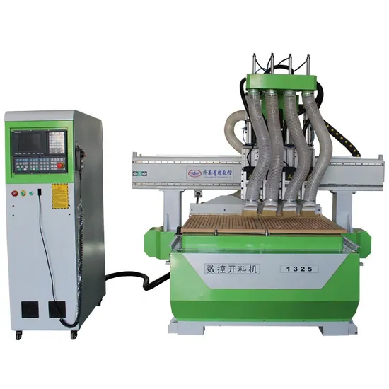 Furniture Industry Four Process with One Head CNC Router/Cutting and Carving All Kinds of Panel Furniture CNC Router