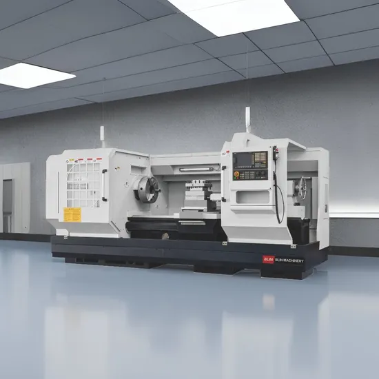 Metal-Cutting Machine Tools Point to Control Blin Machinery CNC Lathe