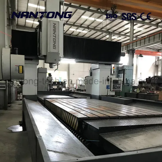 Metal-Cutting Tools Vertical Milling Gantry CNC Machine Machining Center with GS Hot