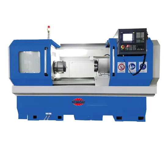 Low Price Sumore Metal China Automatic Flat Processing Small Horizontal Turning CNC Lathe