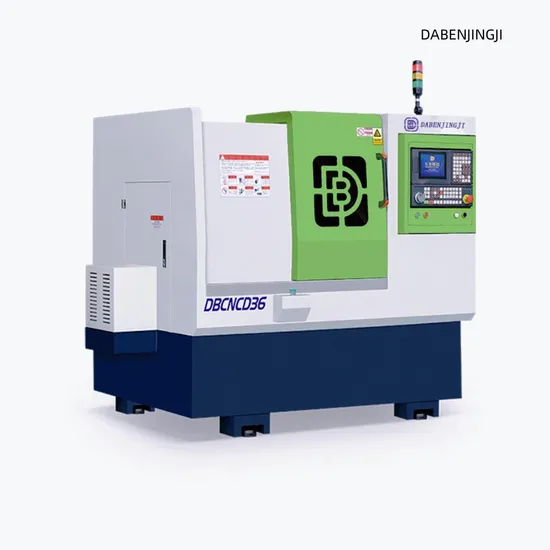 Innovative dB-6136 Series Inclined Rail Gang Tool CNC Lathe Technology