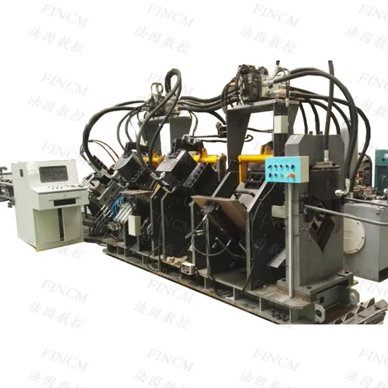 Tower Manufacture Machine  FINCM  CNC Punching, Shearing, Notching and Marking Machine