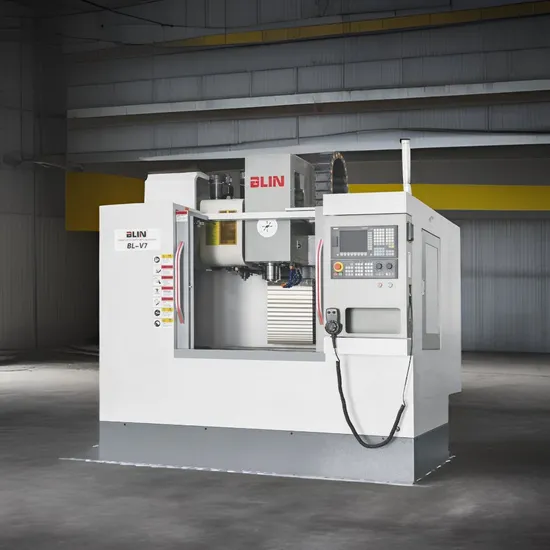Contour Control Blin Bl-V7 Center China Milling Machine with ISO 9001