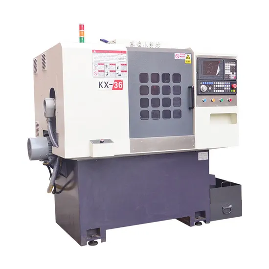 CNC Lathe Machine of Small Automatic Turning with Chuck Kx25