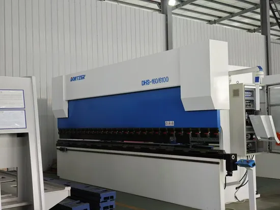 160/6100 Hydraulic Automatic CNC Bending Machines Hydraulic Sheet Metal Press Brake