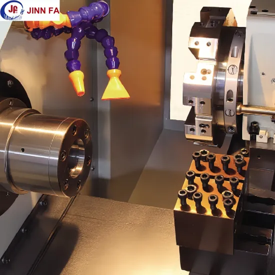 JINNFA  CNC High Precision Metal CNC Lathe Machine