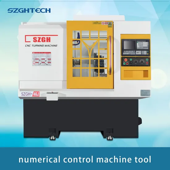 Szgh-46j Electric Spindle Fast Speed Turning Cutting CNC Lathe Machine