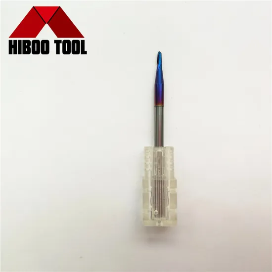 Mirco Nano Coated Ball Nose End Mills with 2flutes
