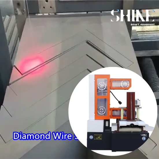 New Generation Automated CNC Contour Cutting Machine for Graphite and Ceramics with High-Efficiency Endless Diamond Wire Saw