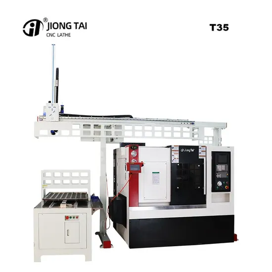 T35 Inclined Bed Turning Cutting Drilling Milling Metal CNC Lathe Machine