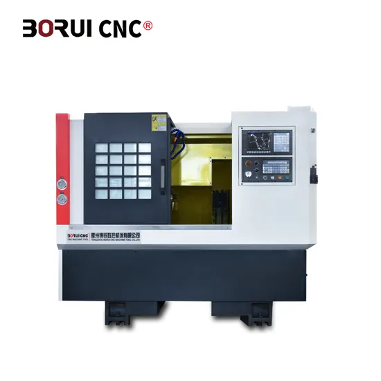High Precision CNC Turning Center 45 Degree Slant Bed Lathe Tck6340 Tck6350 Small CNC Metal Lathe