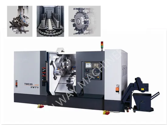 8 Axises Double Spindle Turning Milling Machine Center CNC Lathe Turning Center