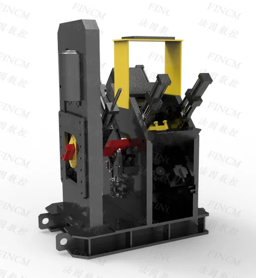 PUL14 FINCM CNC Automatic Channel Steel Strip Steel Shearing Marking And Punching Machine 80mm*43mm*5mm-140mm*60mm*8mm