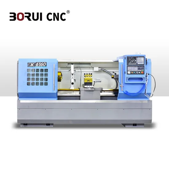 Ck6160 CNC Flat Bed China CNC Lathe Machine China Hot Sale Flat Bed Automatic Metal Lathe