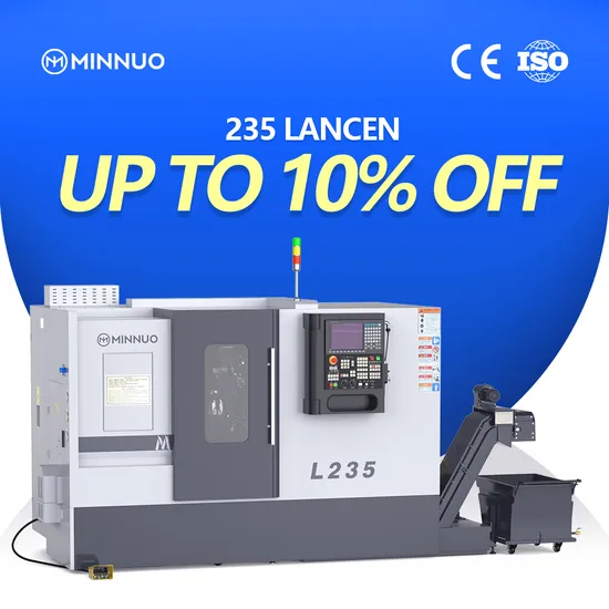 Great Efficiency CNC Lathe Machine High Speed Siemens System Metal Processing Slant Bed CNC Lathe Frame