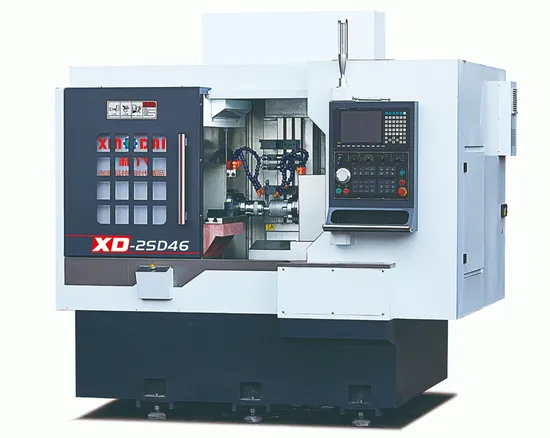 Numerical Control Milling Double Spindle Turning and Milling Compound Machine