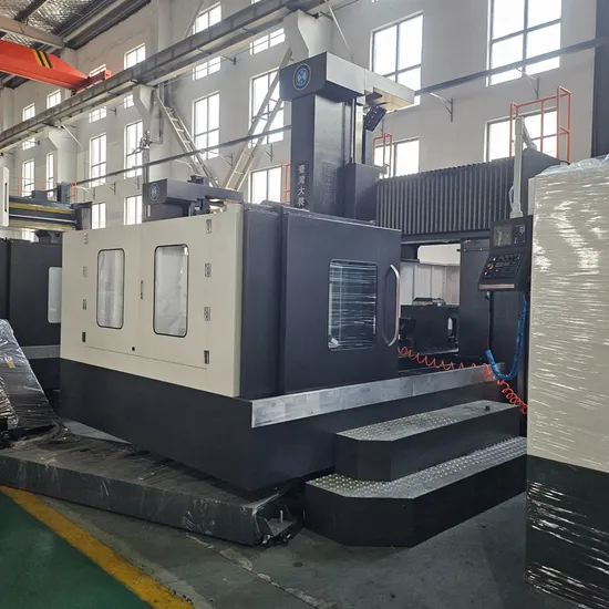 High-Performance CNC Milling Machine for Steel with Gantry Type Design