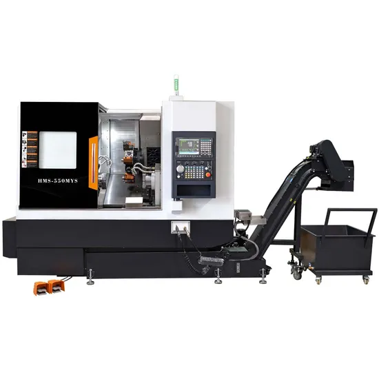 Slant Bed CNC Lathe Automatic Turret Machine for Metal Turning Milling