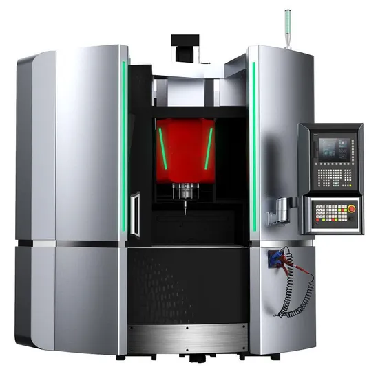 Precision 5 Axis Machine Metal Machining Center Vertical CNC Milling Machine