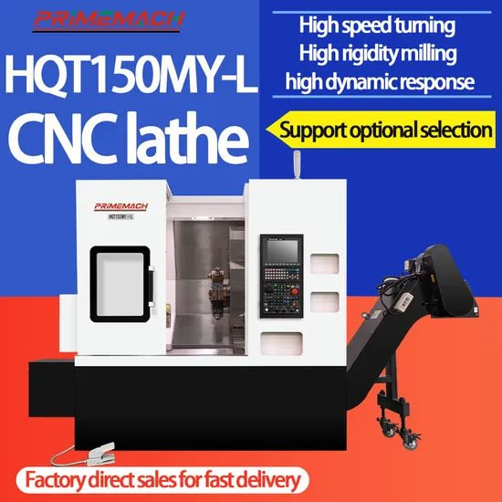 Automatic Vertical Turning Import Gang Type CNC Mill Turn Machine