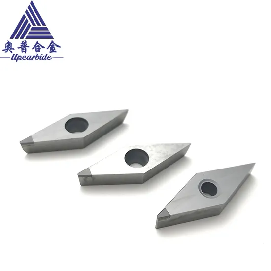 Vcgt110304 Vbgt110304 Diamond Cutting PCD CBN Insert for Hard Steel CNC Machine