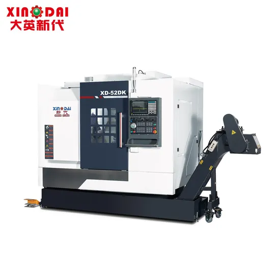 Double Tool Tower Tail Topper Xd-52dk for Long Axis Machining in Auto Parts Industry
