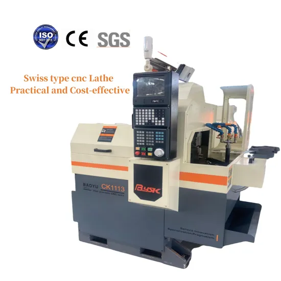 CNC Swiss Lathe Machine Turning Milling Composite Metal Machining Lathe
