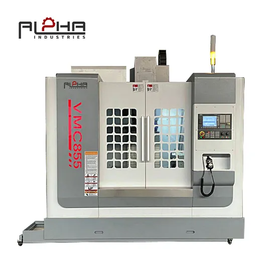 Vmc855 CNC Machine Center Automatic Process Equipment with Button Operation Panel