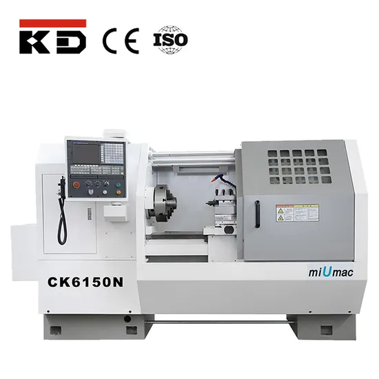 Kd 80mm Spindle Bore CNC Flat Bed Lathe Machine (CK6150N)