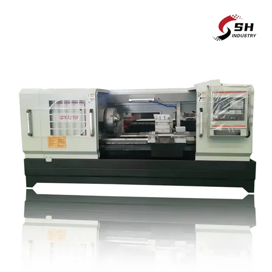 CNC Metal Lathe Qk1319 Alloy CNC Lathe Processing