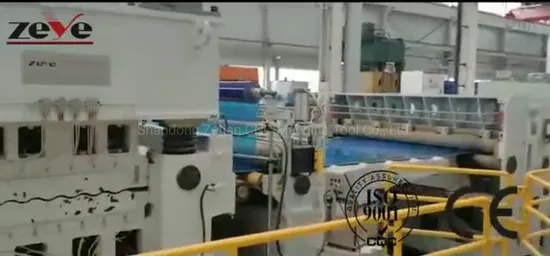 High Accuracy Slitting & Cut to Length Machine for Steel Pipe Industry with CE ISO Certifacate