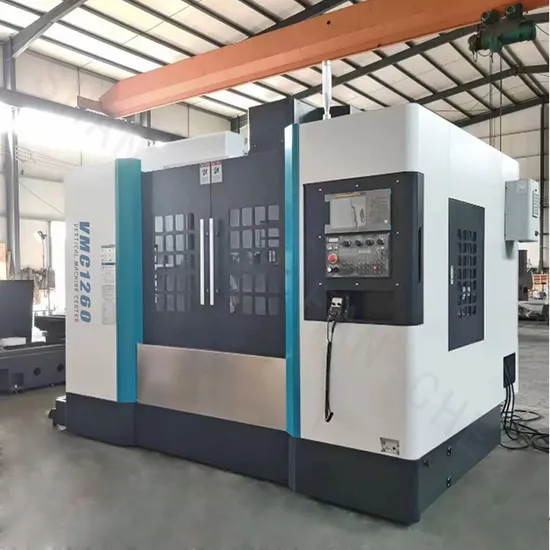 High Configuration Line Rail Vertical Machining Center Vmc1260 CNC Machine Tool Manufacturer Direct Supply
