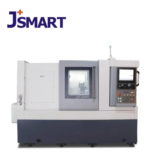 LST-508YC dual spindle cnc machine Taiwan Fanuc Metal turningand milling