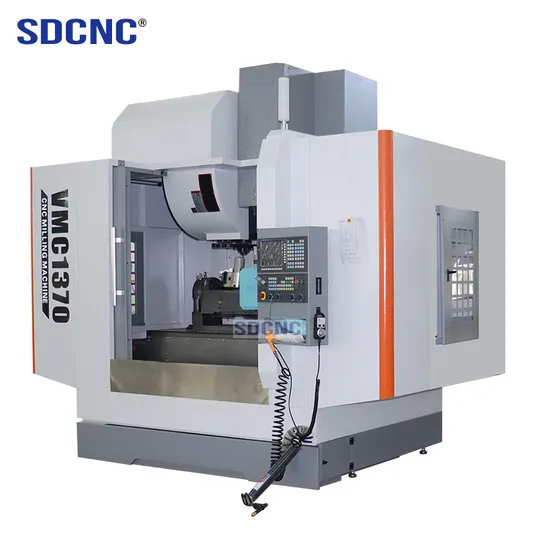 SDCNC High Quality Aluminum Profile CNC Machine Center CNC 5 Axis Metal Machine Center with Vmc1370 Bt40 Spindle Controls