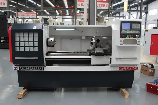 Low Cheap High Precision Horizontal Flat Bed CNC Lathe Ck6140 CNC Lathe Machine for Metal