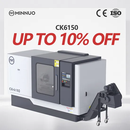 Machine Minnuo Brand Factory Direct Sales High Quality Ck6150 CNC Machine Lathe