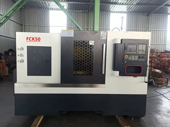 CNC Slant Bed Lathe Machine with Full Faction and Best Price