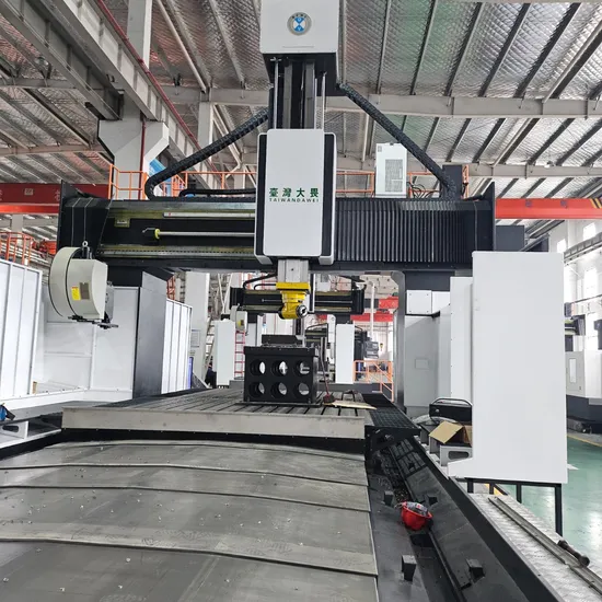 High Precision Double Column Gantry Center for Metal Machining