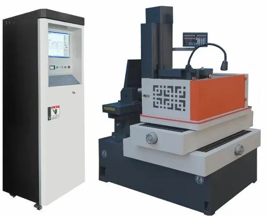 CNC Wire Cutting Machine Dk7745 EDM Machine with High-Speed Cabinet Computer EDM Spark Erosion Machine