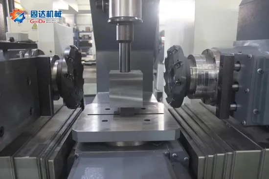 Two Spindle Milling Machine-Pre Square Milling Machine-CNC Duplex Milling Machine-Double Head Face Millinig